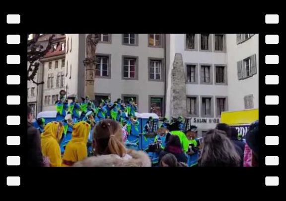 Le Carnaval des Bolzes 2017 à Fribourg . La remise de la clé le 25 février 2017 :-)